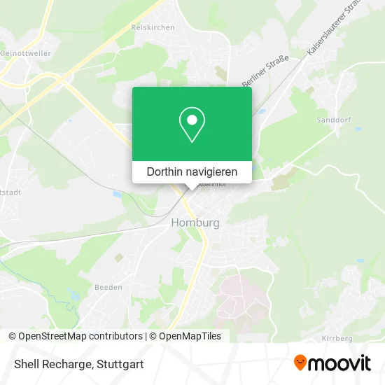 Shell Recharge Karte