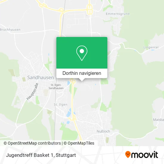 Jugendtreff Basket 1 Karte
