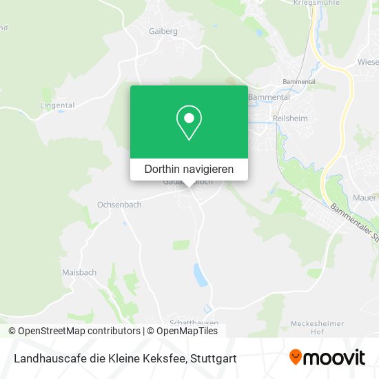 Landhauscafe die Kleine Keksfee Karte