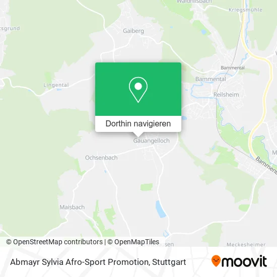 Abmayr Sylvia Afro-Sport Promotion Karte