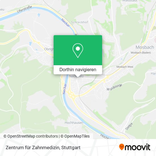 Zentrum für Zahnmedizin Karte