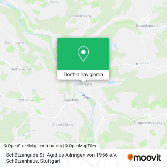 Schützengilde St. Ägidius Ailringen von 1956 e.V. Schützenhaus Karte