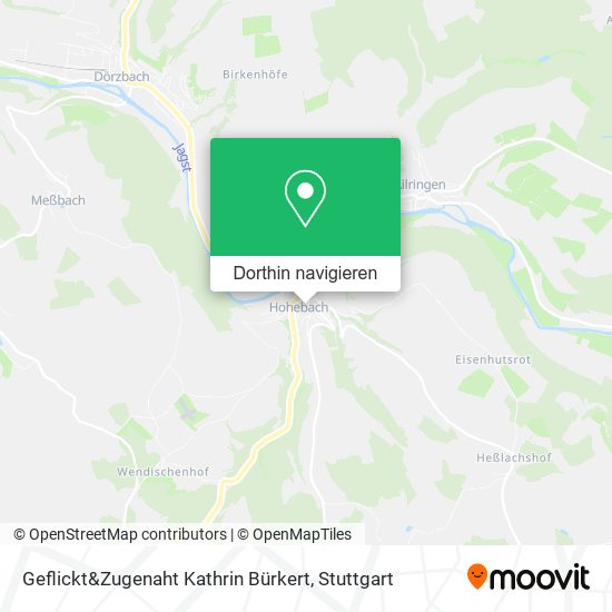 Geflickt&Zugenaht Kathrin Bürkert Karte