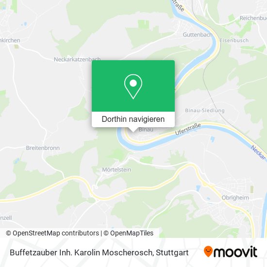 Buffetzauber Inh. Karolin Moscherosch Karte