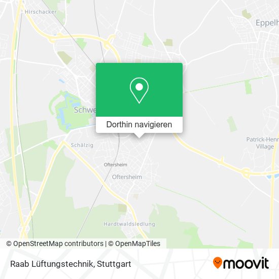 Raab Lüftungstechnik Karte