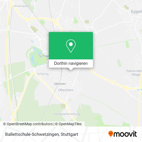 Ballettschule-Schwetzingen Karte