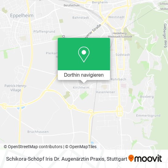 Schikora-Schöpf Iris Dr. Augenärztin Praxis Karte