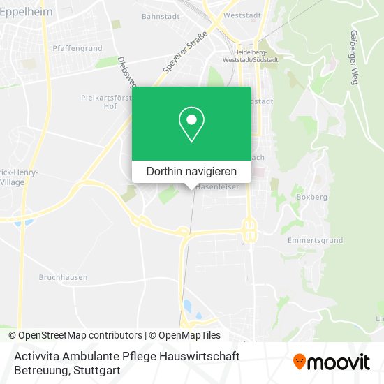 Activvita Ambulante Pflege Hauswirtschaft Betreuung Karte