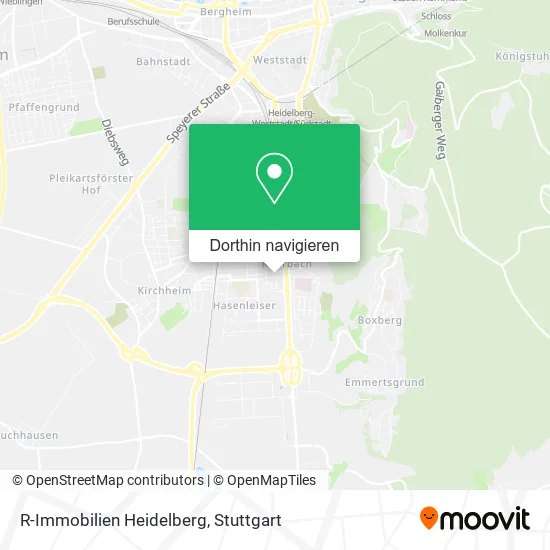 R-Immobilien Heidelberg Karte