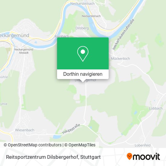 Reitsportzentrum Dilsbergerhof Karte
