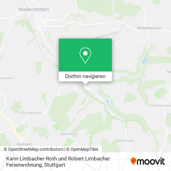 Karin Limbacher-Roth und Robert Limbacher Ferienwohnung Karte