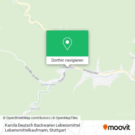 Karola Deutsch Backwaren Lebensmittel Lebensmittelkaufmann Karte