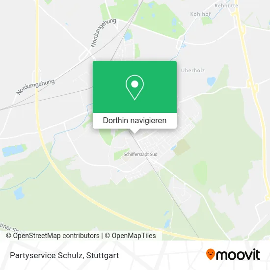 Partyservice Schulz Karte