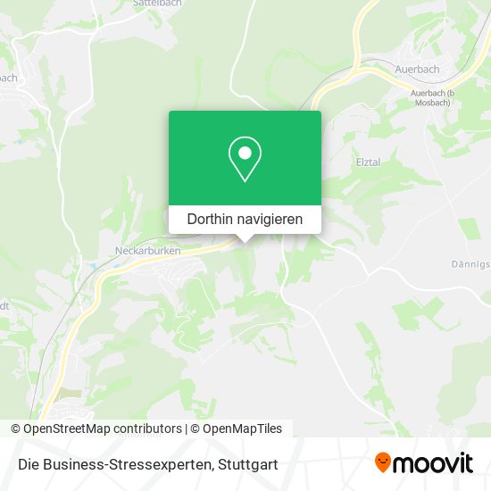 Die Business-Stressexperten Karte