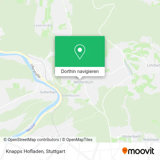 Knapps Hofladen Karte