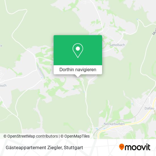 Gästeappartement Ziegler Karte