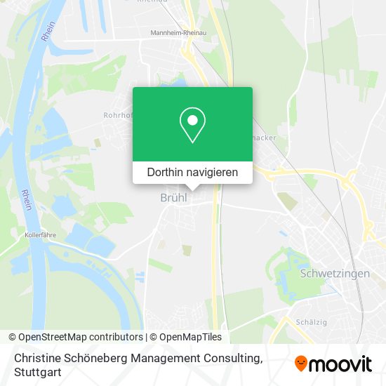Christine Schöneberg Management Consulting Karte