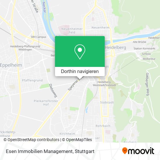 Esen Immobilien Management Karte