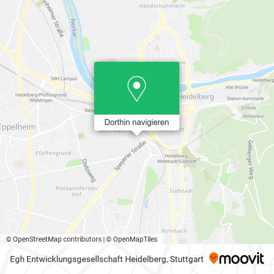 Egh Entwicklungsgesellschaft Heidelberg Karte