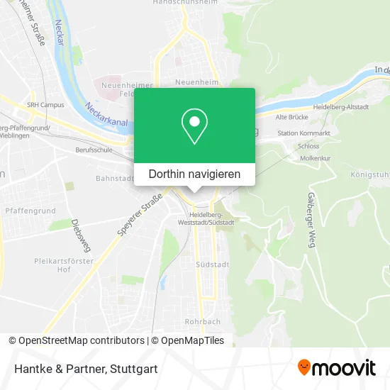 Hantke & Partner Karte