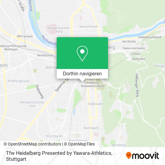 Tfw Heidelberg Presented by Yawara-Athletics Karte