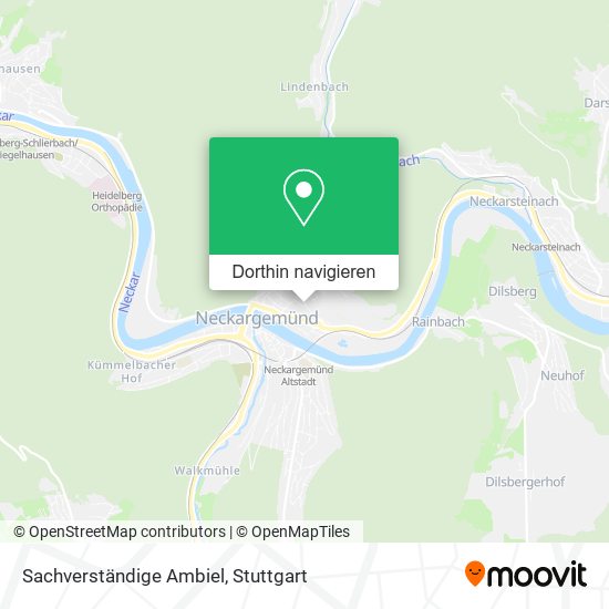 Sachverständige Ambiel Karte
