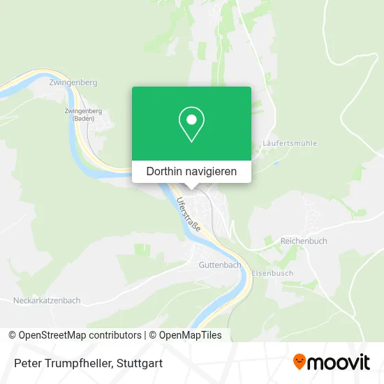 Peter Trumpfheller Karte