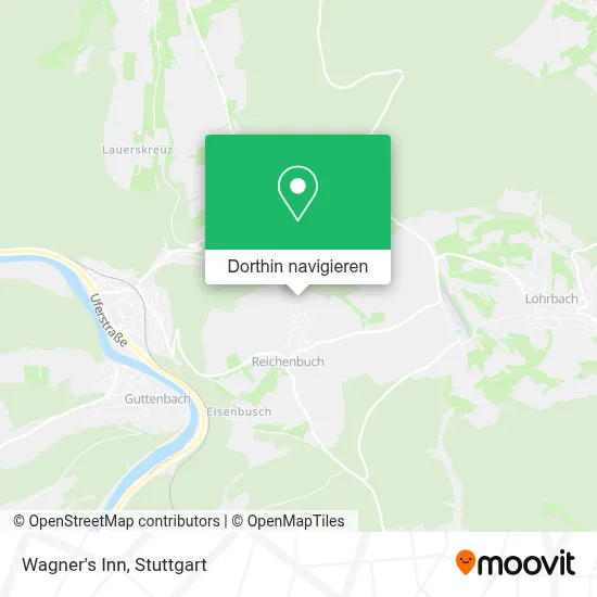 Wagner's Inn Karte