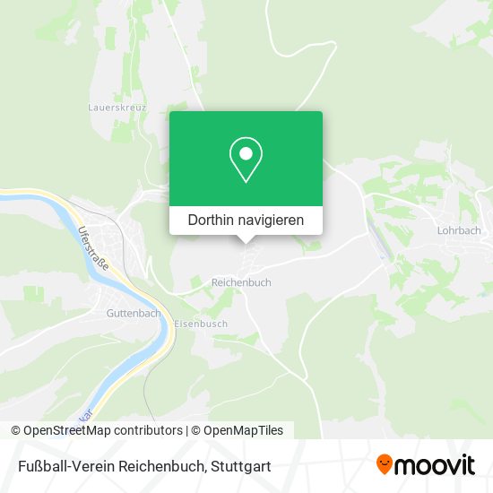 Fußball-Verein Reichenbuch Karte