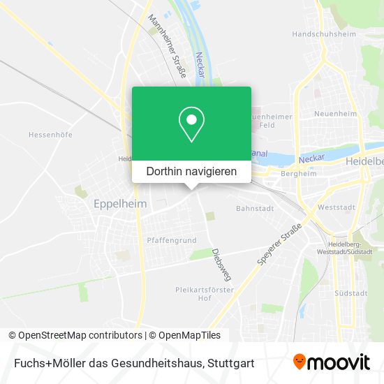 Fuchs+Möller das Gesundheitshaus Karte