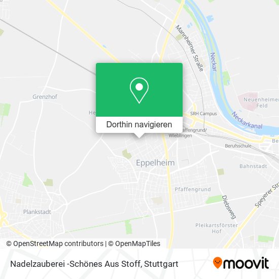 Nadelzauberei -Schönes Aus Stoff Karte