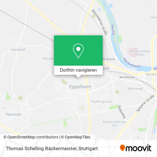 Thomas Schelling Bäckermeister Karte