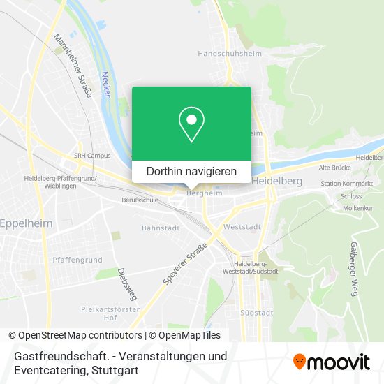 Gastfreundschaft. - Veranstaltungen und Eventcatering Karte
