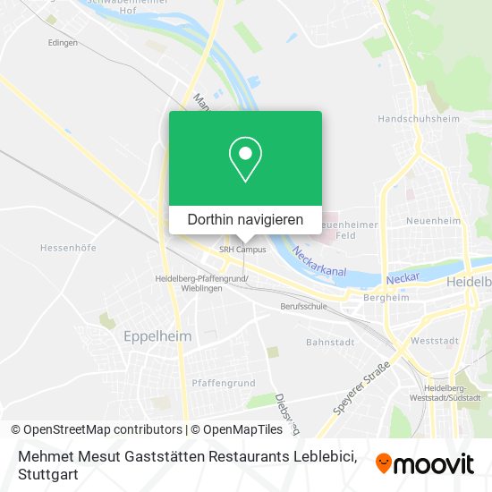Mehmet Mesut Gaststätten Restaurants Leblebici Karte