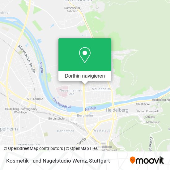 Kosmetik - und Nagelstudio Wernz Karte