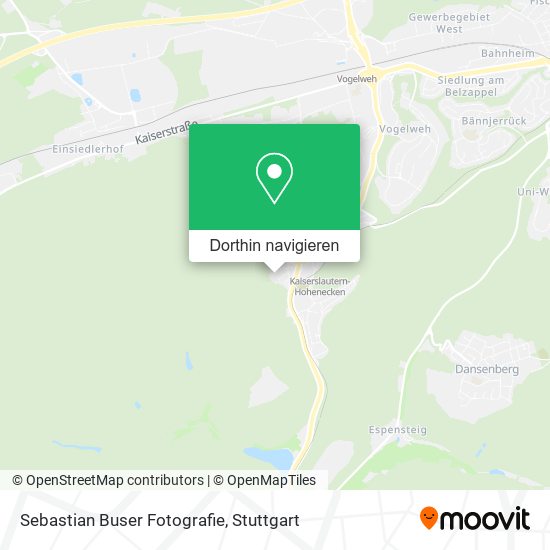 Sebastian Buser Fotografie Karte