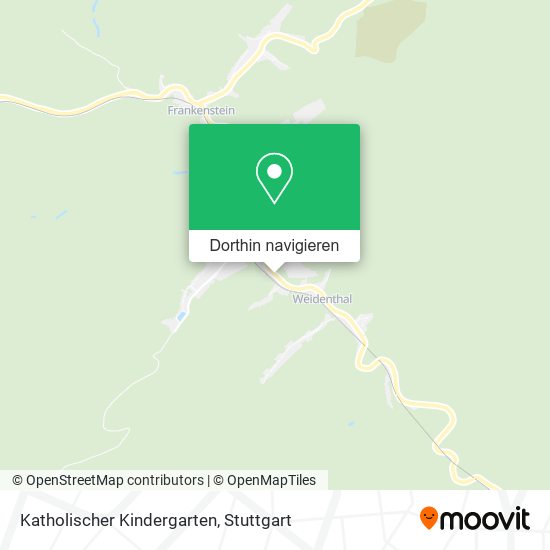 Katholischer Kindergarten Karte