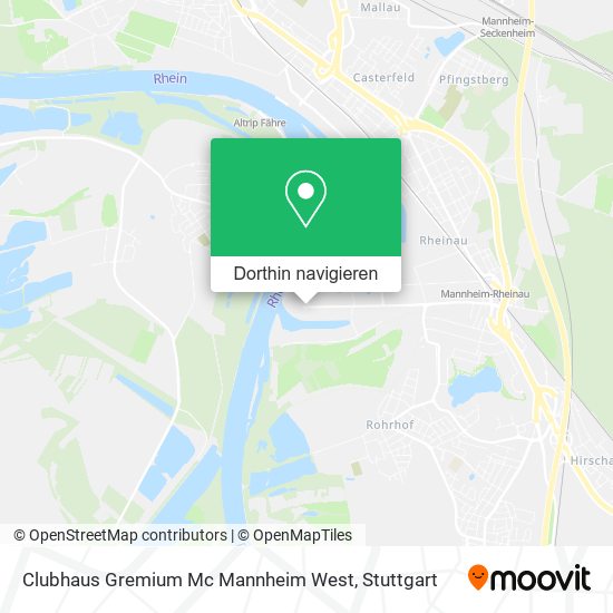 Clubhaus Gremium Mc Mannheim West Karte