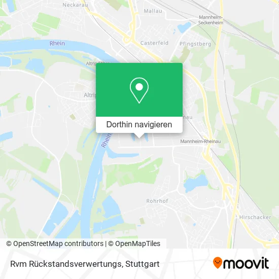 Rvm Rückstandsverwertungs Karte