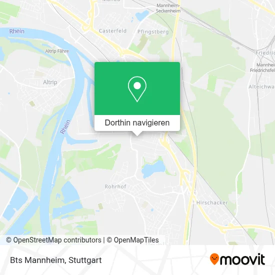 Bts Mannheim Karte