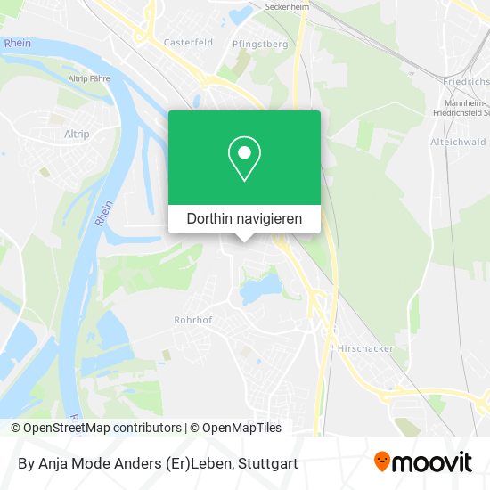 By Anja Mode Anders (Er)Leben Karte