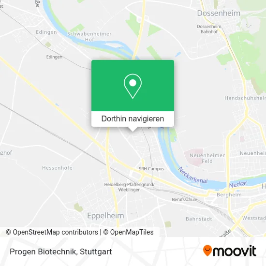 Progen Biotechnik Karte