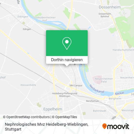 Nephrologisches Mvz Heidelberg-Wieblingen Karte