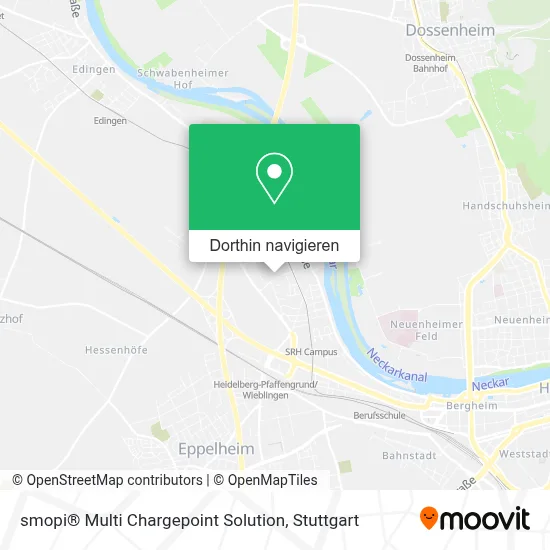 smopi® Multi Chargepoint Solution Karte