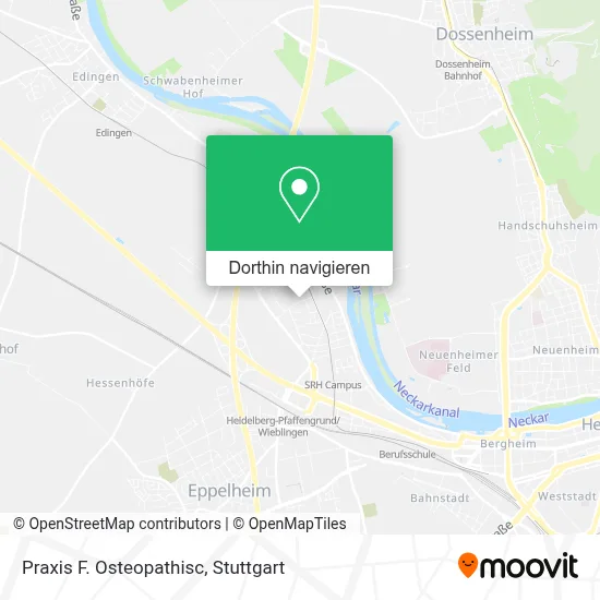 Praxis F. Osteopathisc Karte
