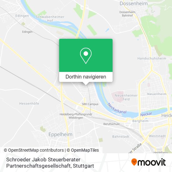 Schroeder Jakob Steuerberater Partnerschaftsgesellschaft Karte