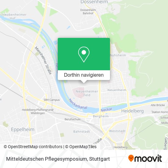 Mitteldeutschen Pflegesymposium Karte