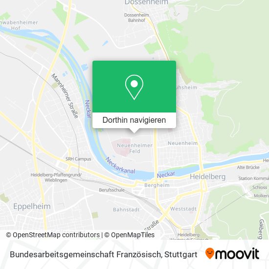 Bundesarbeitsgemeinschaft Französisch Karte