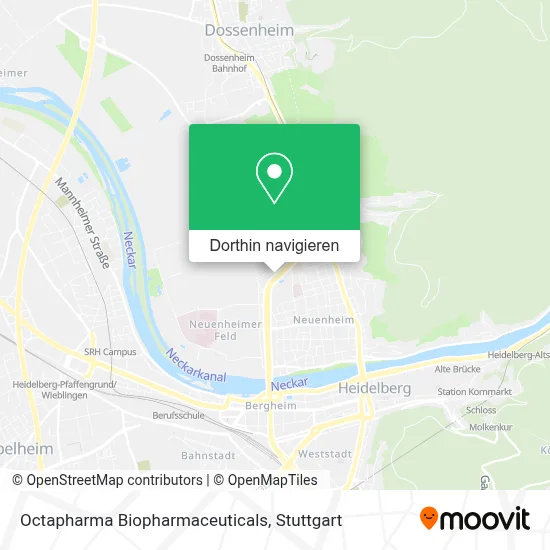 Octapharma Biopharmaceuticals Karte