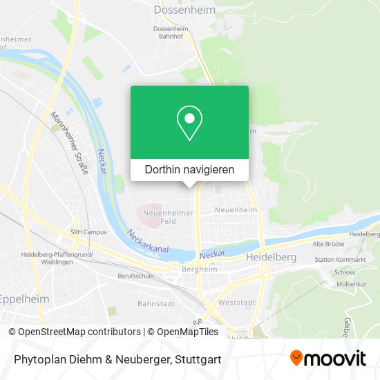 Phytoplan Diehm & Neuberger Karte